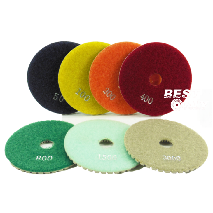 4-inch diamond polishing pads