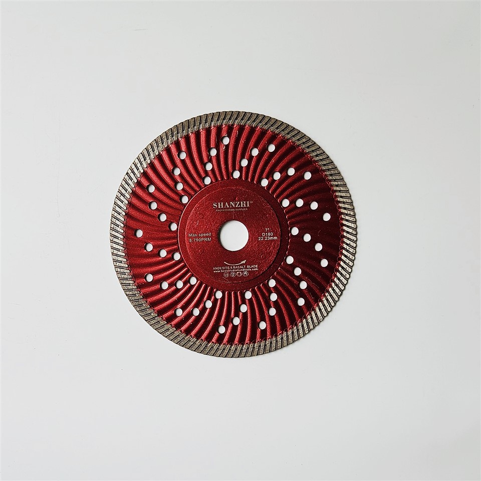 Ciche ostrze do cięcia bazaltu i granitu