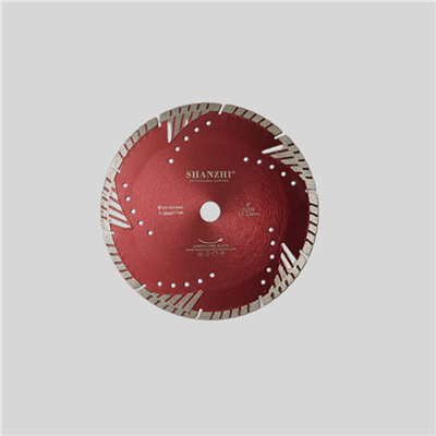 Tarcza diamentowa Turbo z trójkątnymi zębami ochronnymi